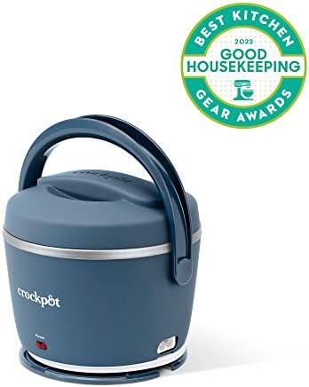 Electric Lunch Box Food Warmer 20oz – Faded Blue - Curated Catalog N1