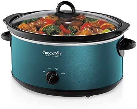 7 Quart Manual Slow Cooker – Turquoise - Curated Catalog M0