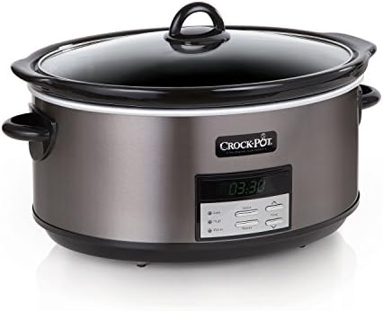 8 Quart Programmable Slow Cooker with Auto Warm - Curated Catalog M9