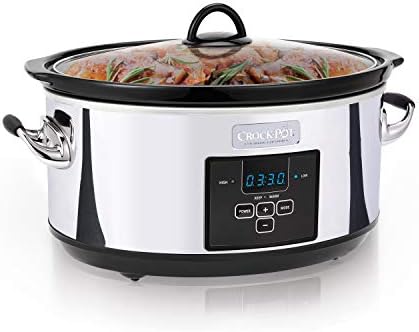 7 Quart Programmable Slow Cooker – Polished Platinum - Curated Catalog Q6
