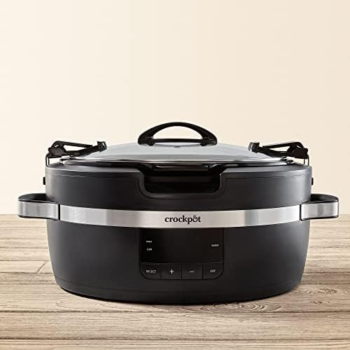 Thermoshield 6 Quart Slow Cooker with Carry Handles - Curated Catalog C3