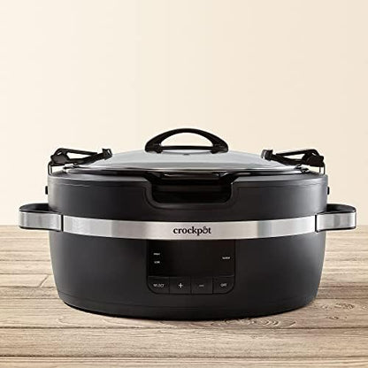 Thermoshield 6 Quart Slow Cooker with Carry Handles - Curated Catalog C3