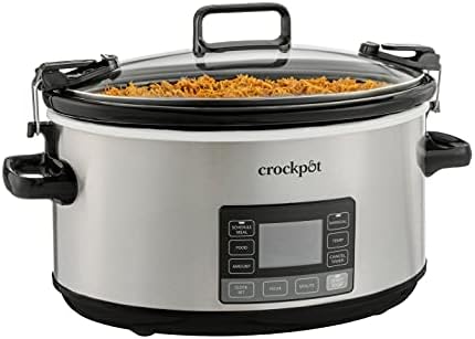 7 Quart Portable Programmable Slow Cooker with Timer - Curated Catalog A9