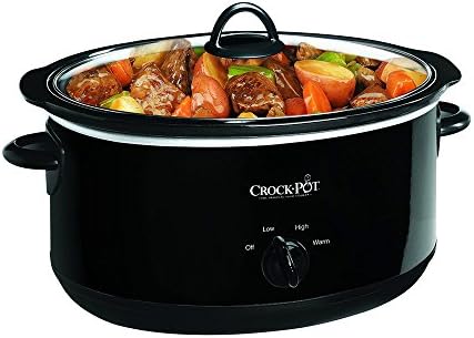 8 Quart Manual Slow Cooker – Black - Curated Catalog Q3