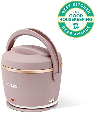 Electric Lunch Box Food Warmer 20oz – Blush Pink - Curated Catalog F2