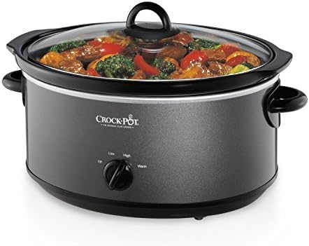 7 Quart Slow Cooker – Charcoal - Curated Catalog E8