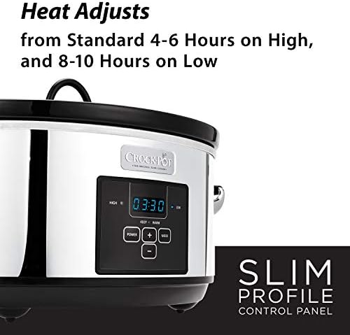 7 Quart Programmable Slow Cooker – Polished Platinum - Curated Catalog Q6