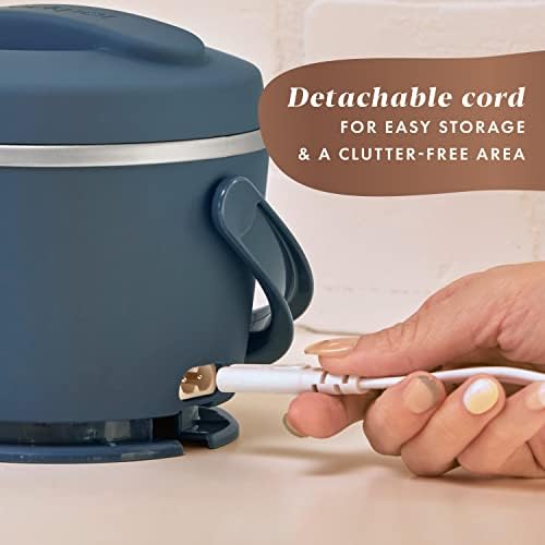 Electric Lunch Box Food Warmer 20oz – Faded Blue - Curated Catalog N1