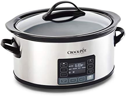 MyTime 6 Quart Programmable Slow Cooker - Curated Catalog O0