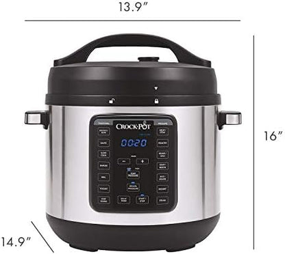 8 Quart Express Crock Multi-Use Pressure Cooker - Curated Catalog W9
