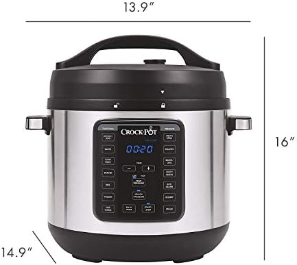 8 Quart Express Crock Multi-Use Pressure Cooker - Curated Catalog K0