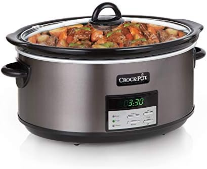 8 Quart Programmable Slow Cooker with Auto Warm - Curated Catalog H9