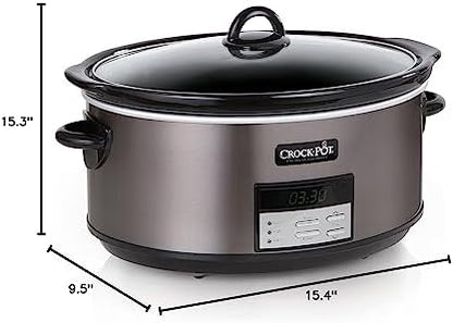 8 Quart Programmable Slow Cooker with Auto Warm - Curated Catalog M9