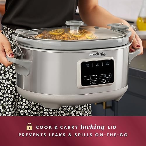 7 Quart Programmable Cook & Carry Slow Cooker - Curated Catalog Z7