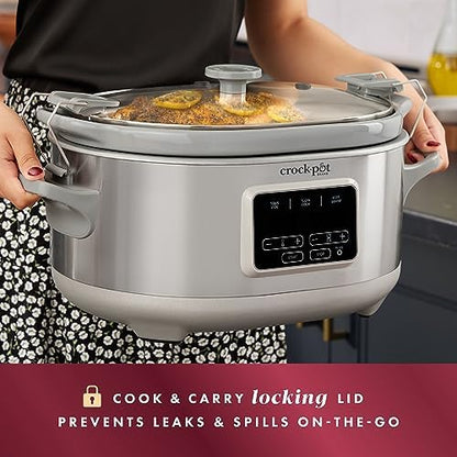 7 Quart Programmable Cook & Carry Slow Cooker - Curated Catalog Z7