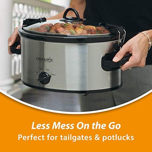 Cook & Carry 6 Quart Portable Slow Cooker - Curated Catalog W7