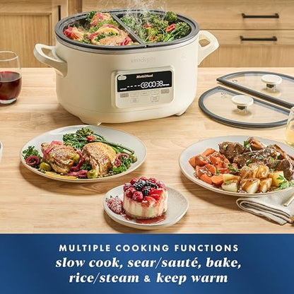 MultiMeal Multicooker with Programmable Slow Cooker - Curated Catalog Z5