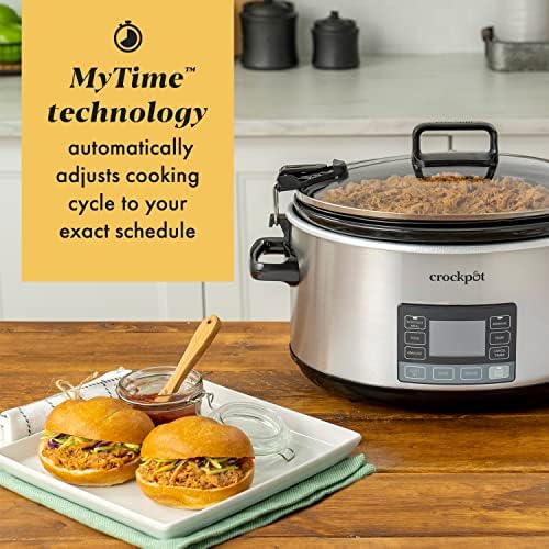 7 Quart Portable Programmable Slow Cooker with Timer - Curated Catalog A9