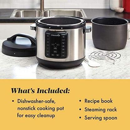 8 Quart Express Crock Multi-Use Pressure Cooker - Curated Catalog W9