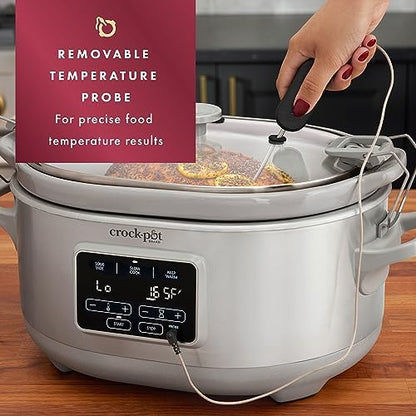 7 Quart Programmable Cook & Carry Slow Cooker - Curated Catalog Z7