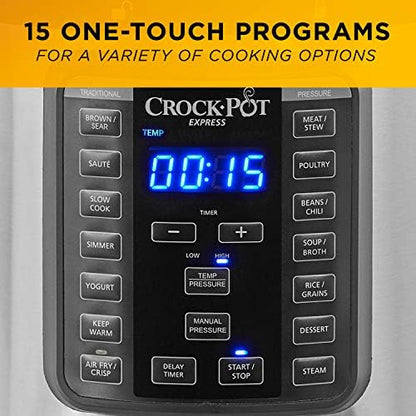Express Crisp 8 Quart 10-in-1 Pressure Cooker - Curated Catalog F8