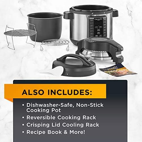 Express Crisp 8 Quart 10-in-1 Pressure Cooker - Curated Catalog F8