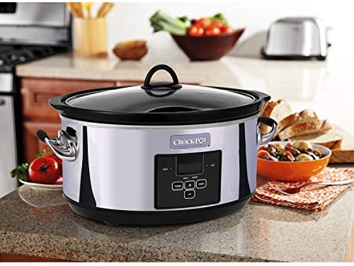 7 Quart Programmable Slow Cooker – Polished Platinum - Curated Catalog Q6