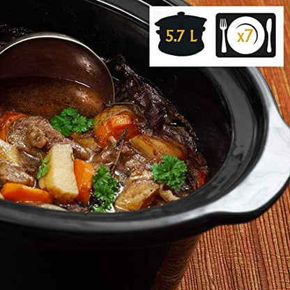Cook & Carry 6 Quart Portable Slow Cooker - Curated Catalog W7