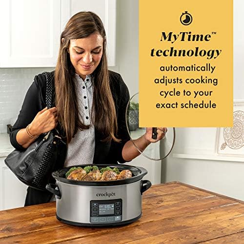 MyTime 6 Quart Programmable Slow Cooker - Curated Catalog O0