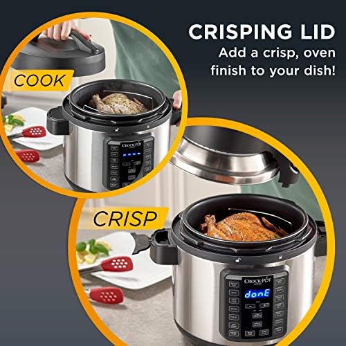Express Crisp 8 Quart 10-in-1 Pressure Cooker - Curated Catalog F8