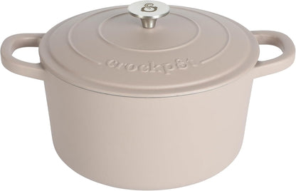 3 Quart Enameled Cast Iron Dutch Oven – Aqua - Curated Catalog U6