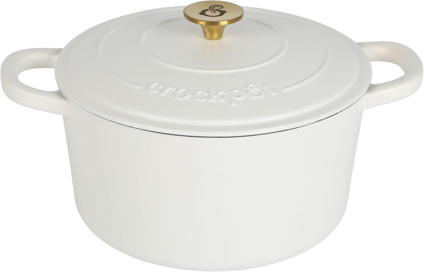 3 Quart Enameled Cast Iron Dutch Oven – Aqua - Curated Catalog U6