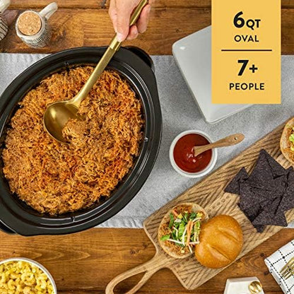 MyTime 6 Quart Programmable Slow Cooker - Curated Catalog O0