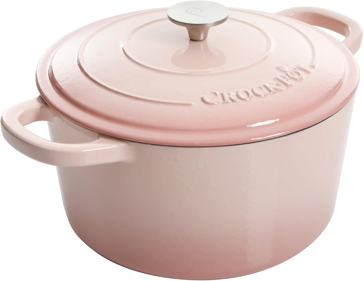 3 Quart Enameled Cast Iron Dutch Oven – Aqua - Curated Catalog U6