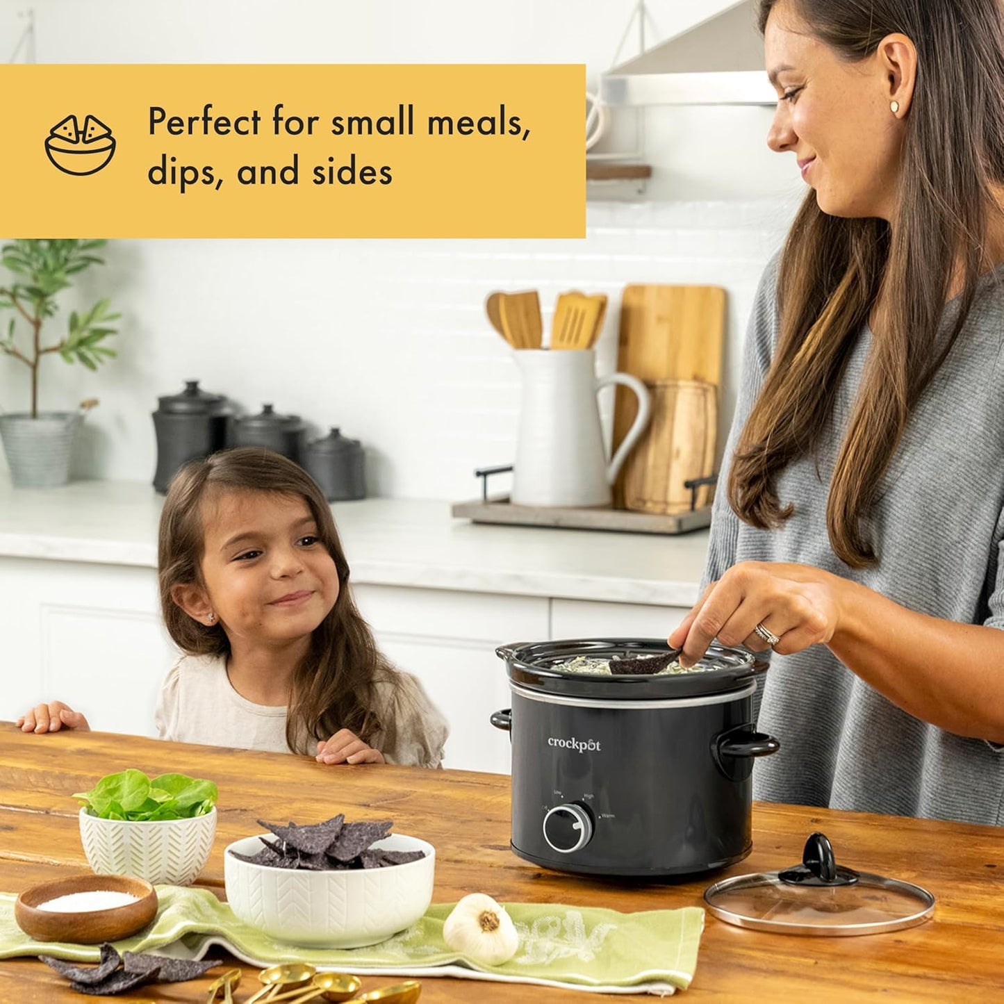 2 Quart Mini Slow Cooker – Classic Compact Cooker - Curated Catalog C4
